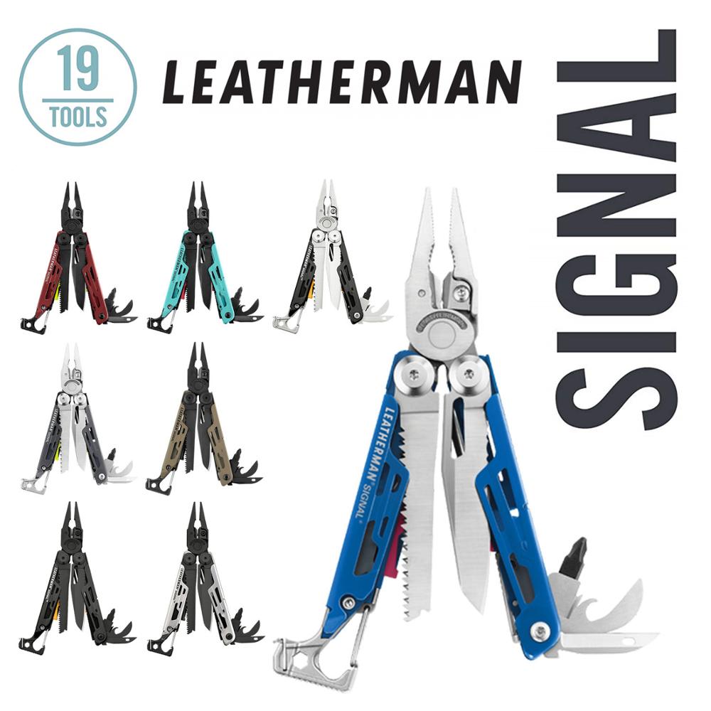 Leatherwork Machine - LEATHERMAN-أداة تخييم متعددة الأدوات بمطرقة وصفارة