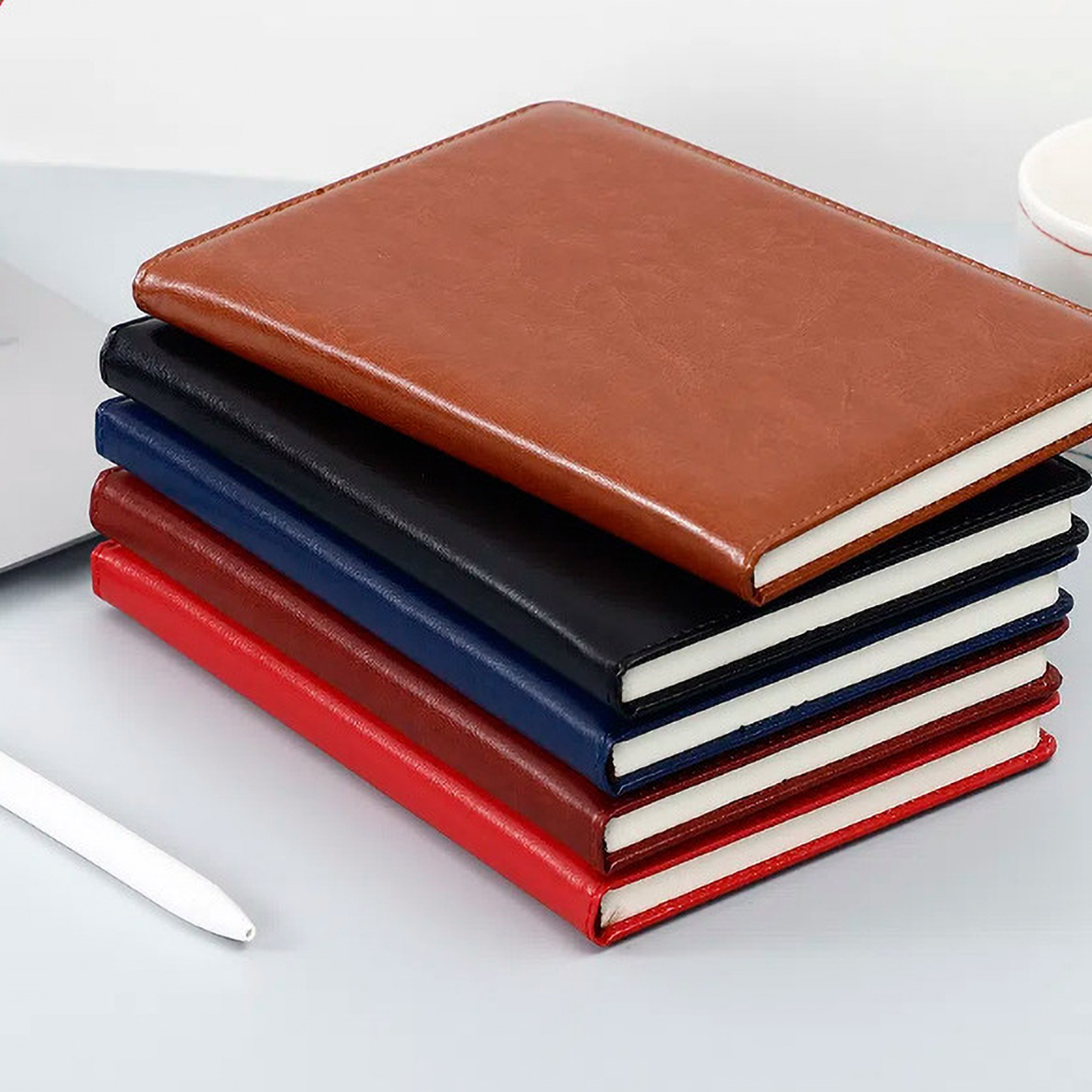 دفتر ملاحظات جلدي A5 بتصميم دب - مراجعة Leather Work Diary Covers وسعره