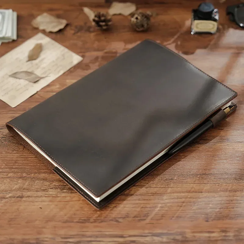 غلاف دفتر ملاحظات جلدي جديد بت - مراجعة Leather Work Diary Covers وسعره